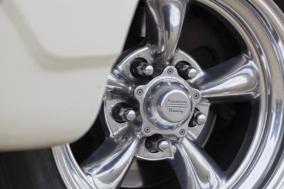 Side profile of 1969 Chevrolet El Camino with wheels