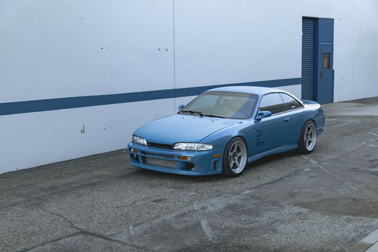 Front view of 1995 Nissan Silvia with wheels