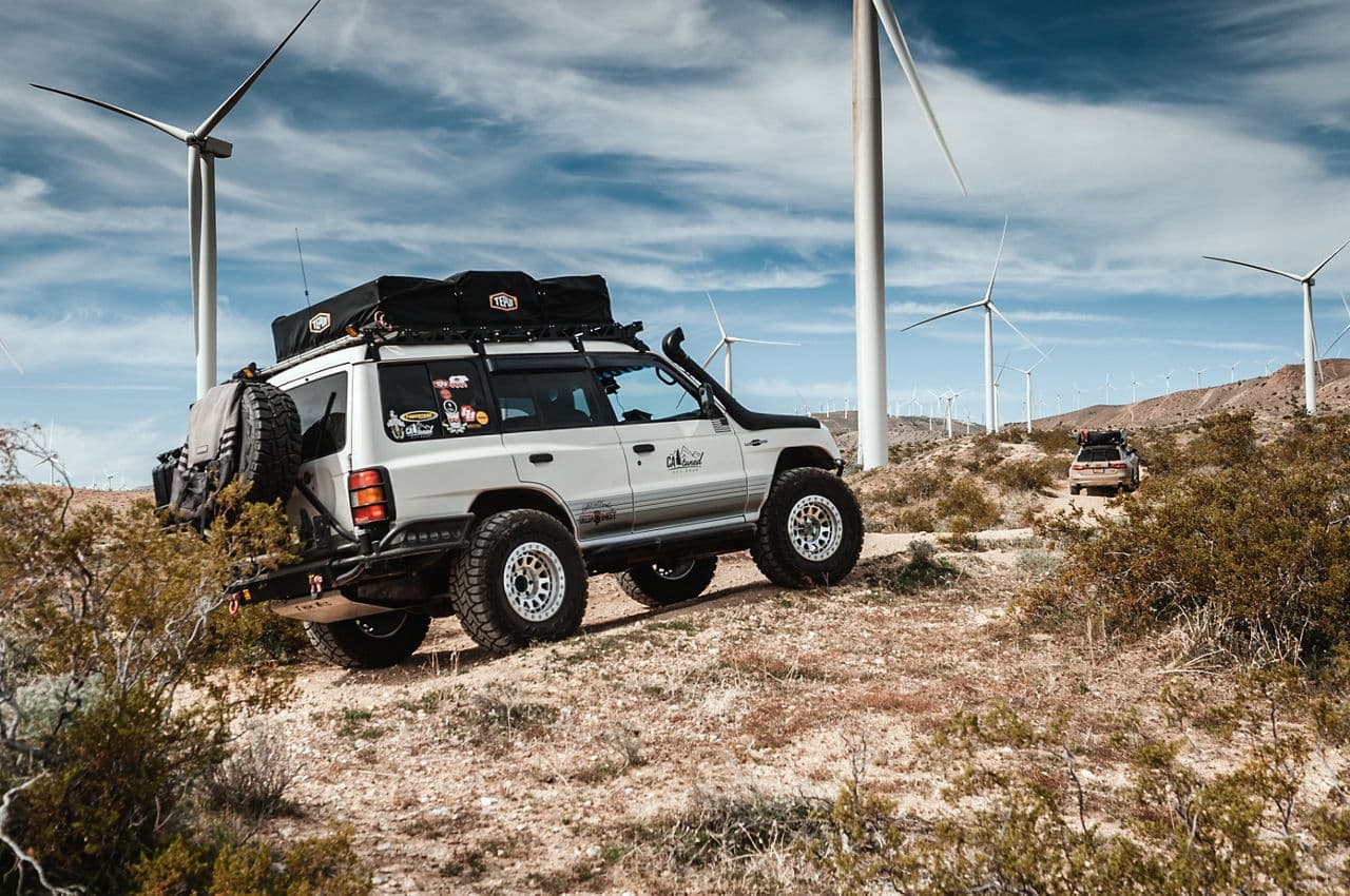 Detail view of 1998 Mitsubishi Montero with truck suv wheels