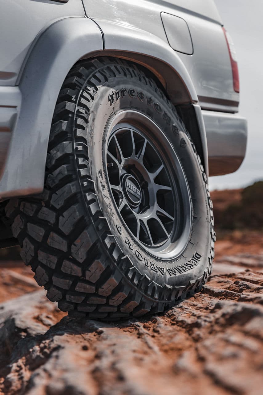 Interior of 1999 Toyota 4Runner with wheels