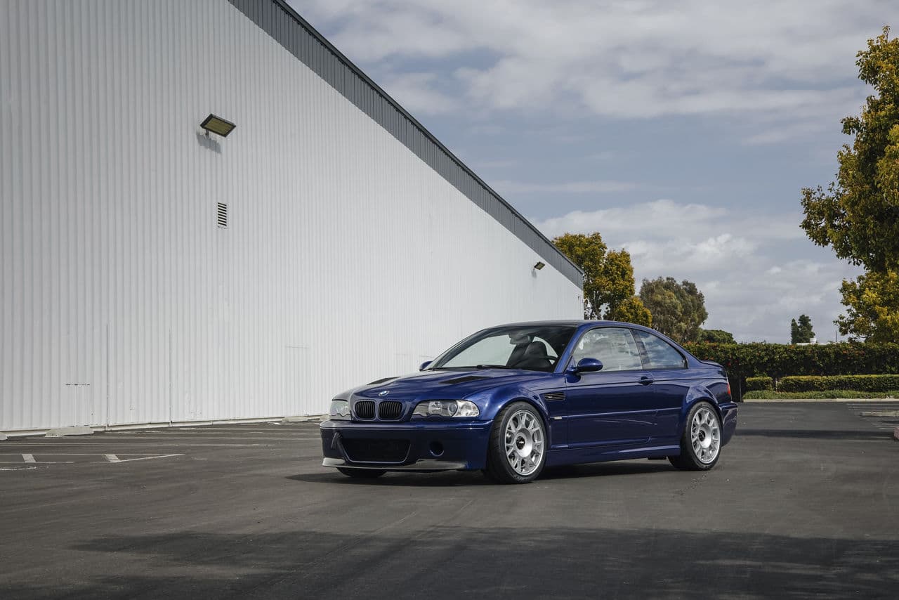 Front view of 2002 BMW M3 with wheels