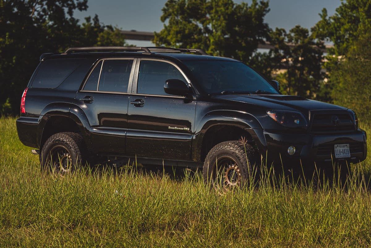 Interior of 2008 Toyota 4Runner with truck suv wheels