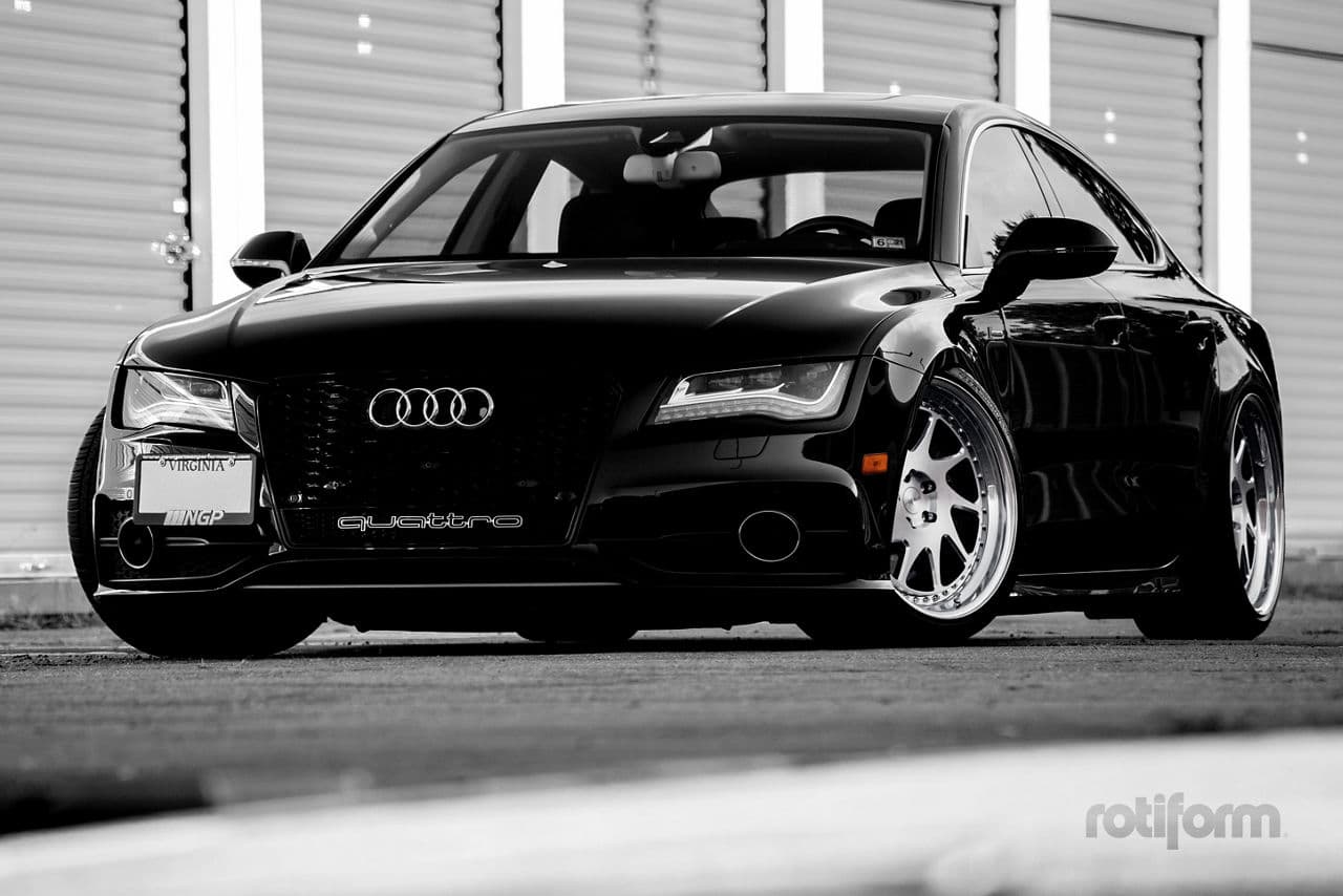 Front view of 2012 Audi A7 with wheels