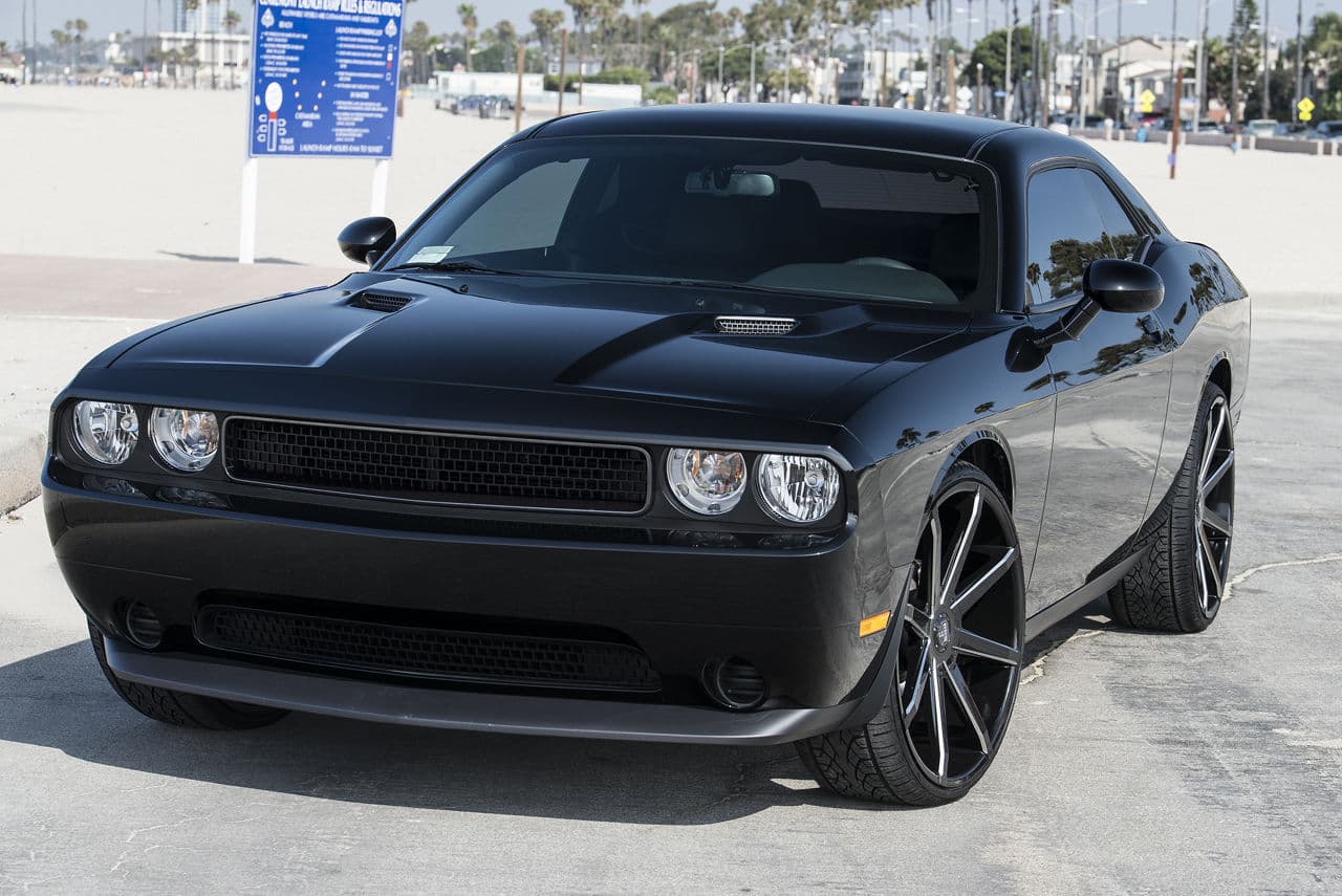 Detail view of 2012 Dodge Challenger with wheels