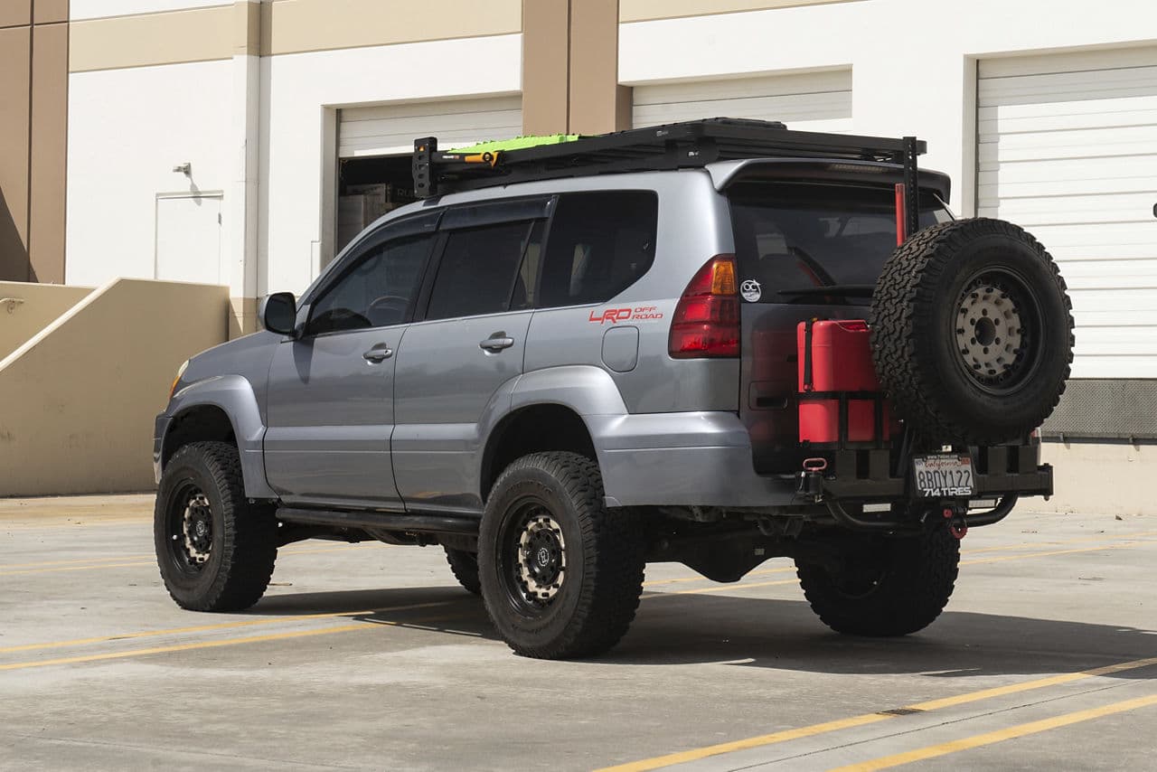 Side profile of 2012 Lexus GX460 with wheels