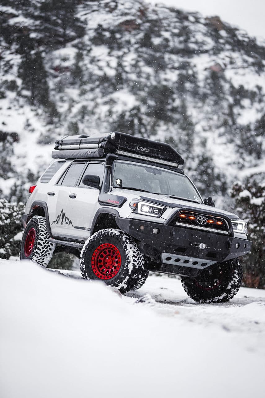 Interior of 2012 Toyota 4Runner with truck suv wheels