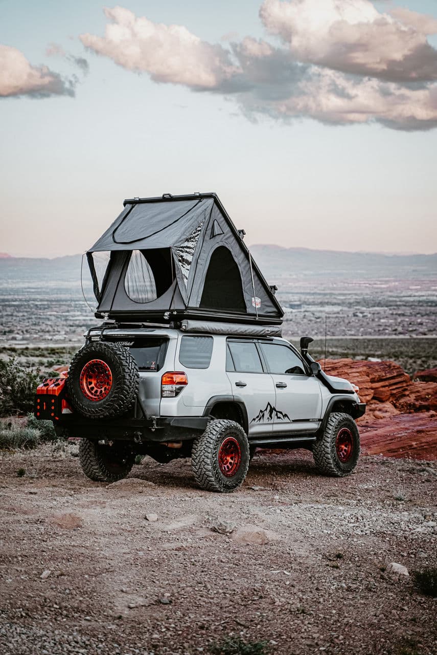 Detail view of 2012 Toyota 4Runner with truck suv wheels