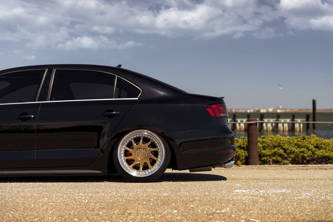 Detail view of 2012 Volkswagen Jetta with wheels