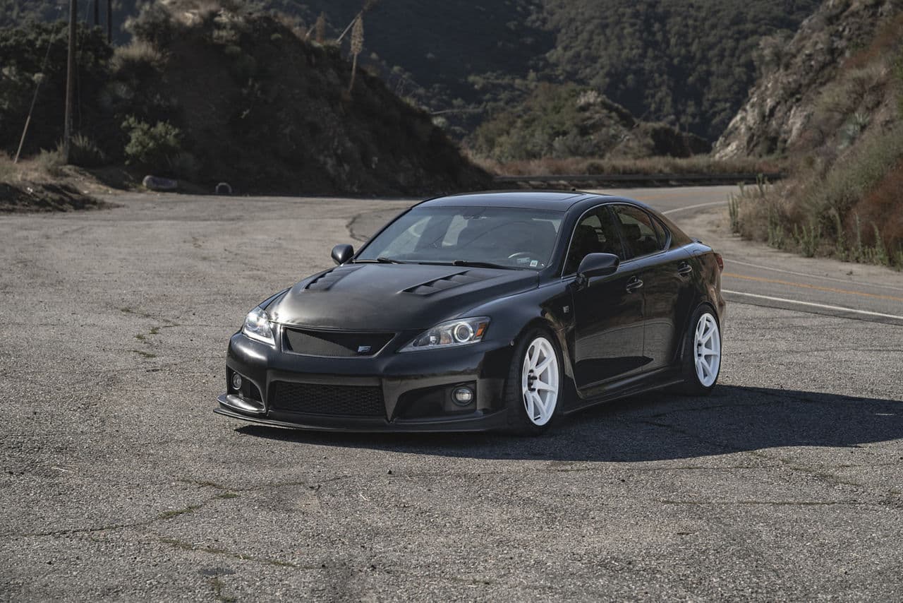 Front view of 2013 Lexus IS with wheels