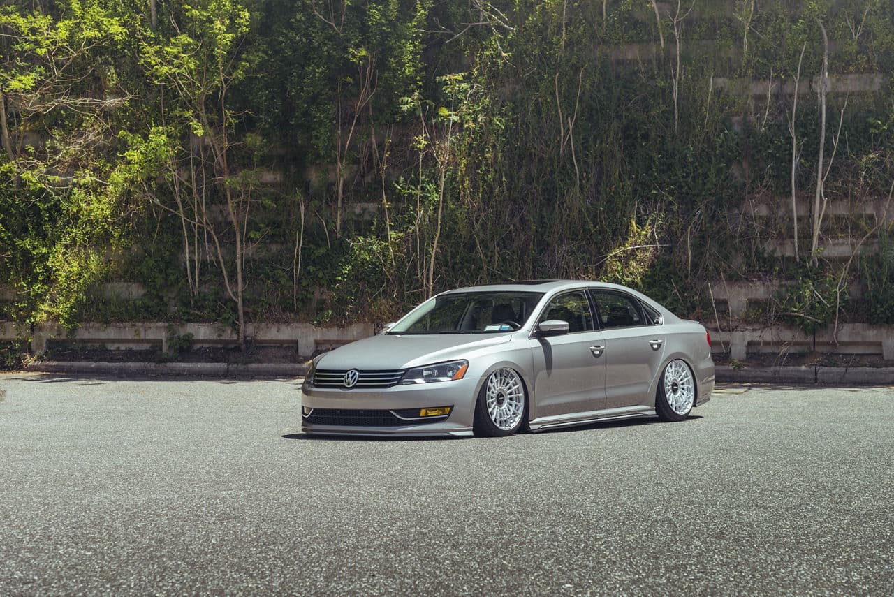 Front view of 2013 Volkswagen Passat with wheels