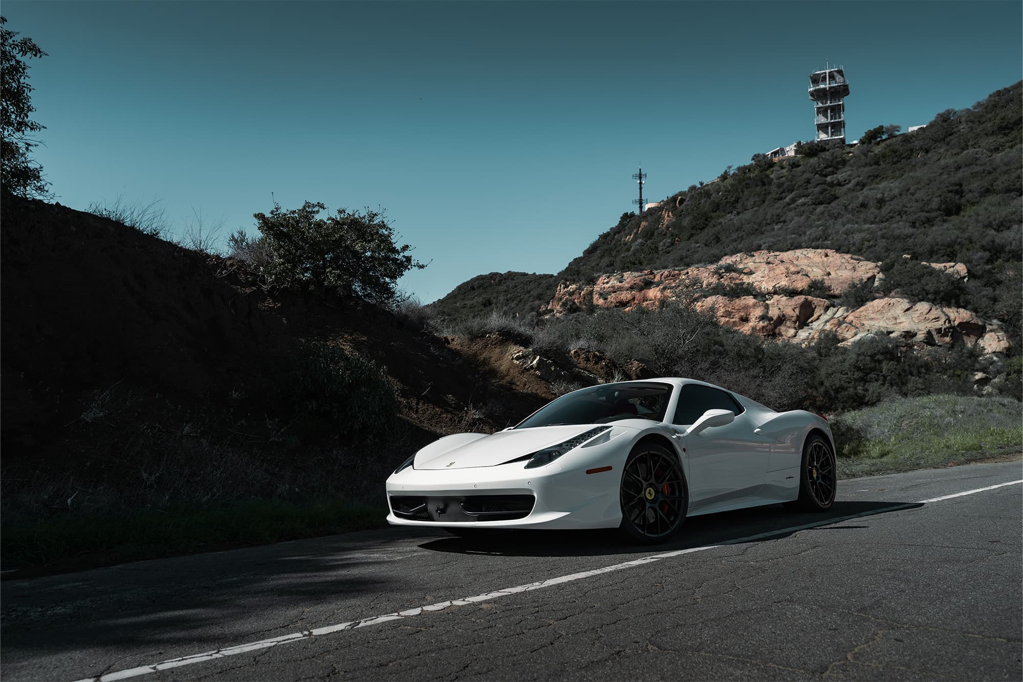 2014 Ferrari 458 Italia — wheels, rear view