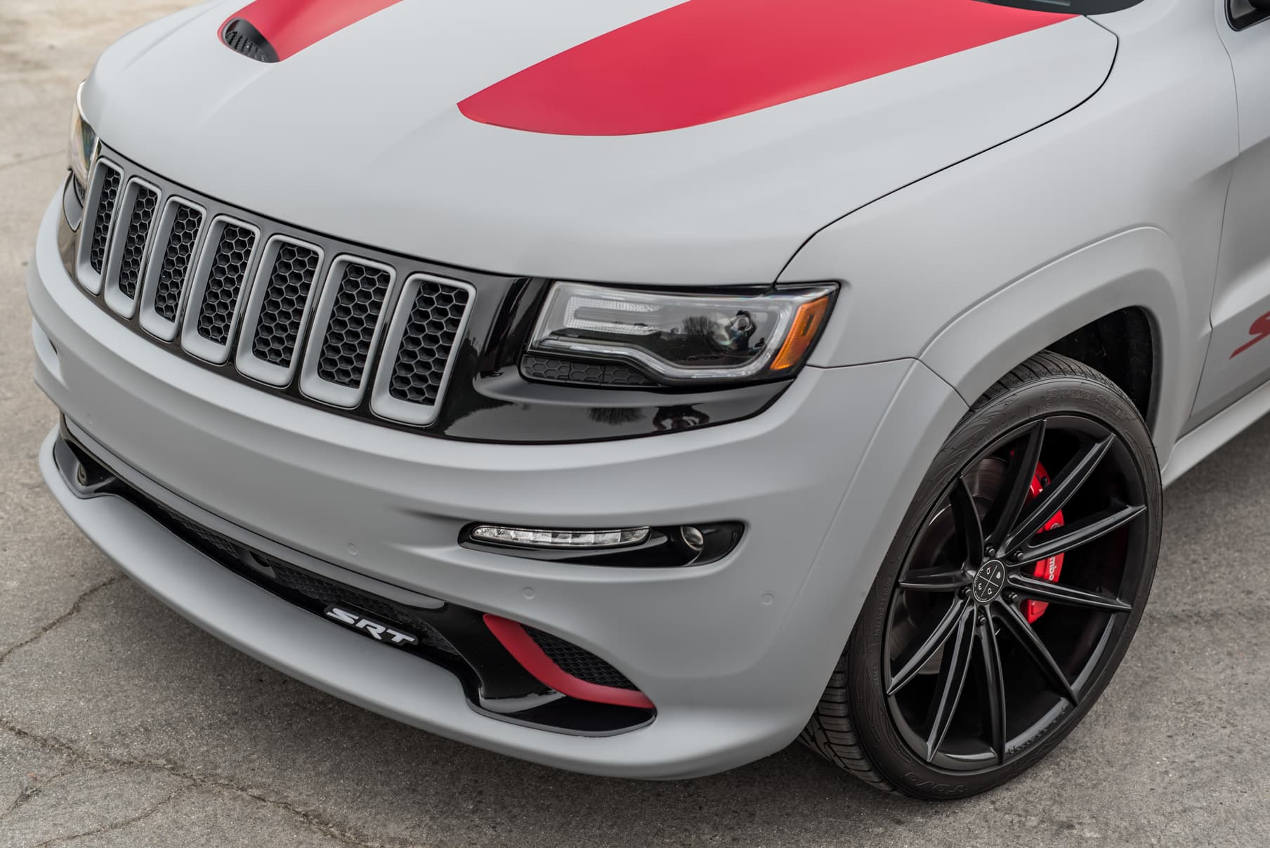 2014 Jeep Grand Cherokee SRT8 — custom build, rear view
