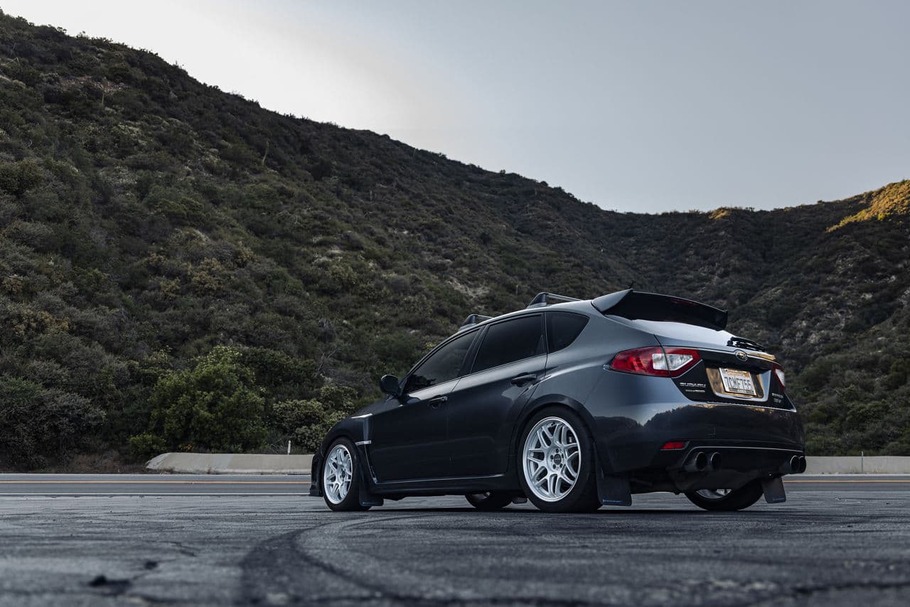 Front view of 2014 Subaru Impreza WRX with wheels