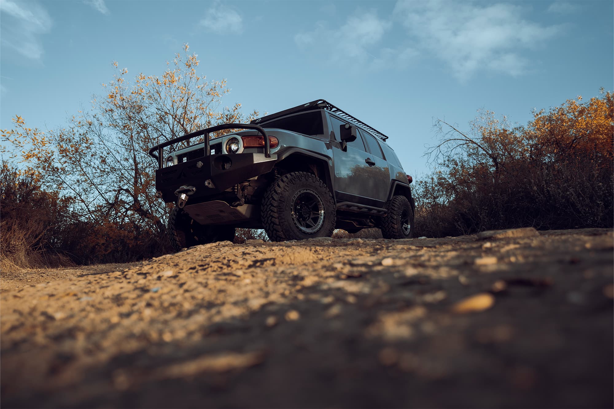 2014 Toyota FJ Cruiser — wheels, rear view