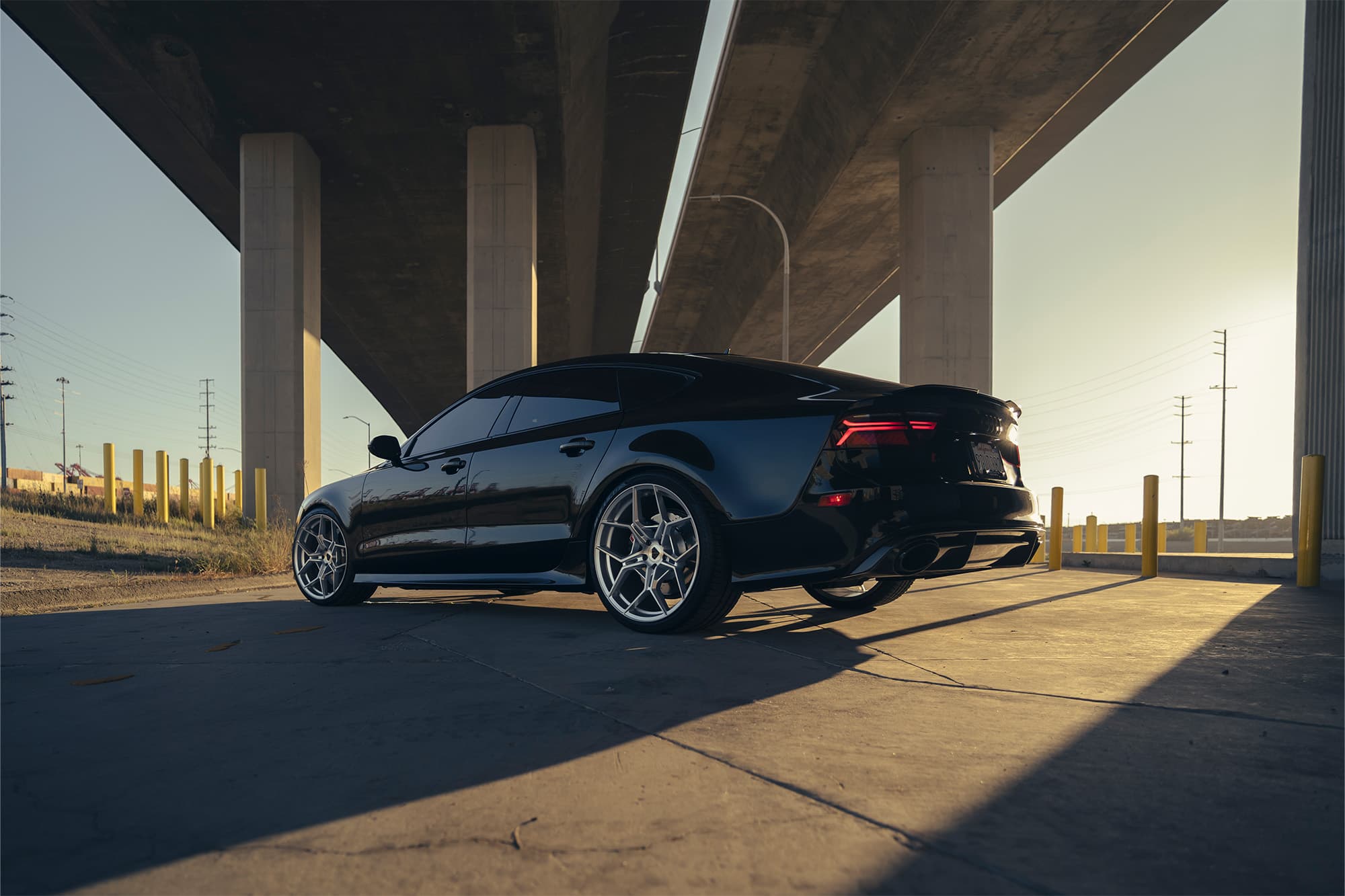 2016 Audi RS7 — custom build, interior