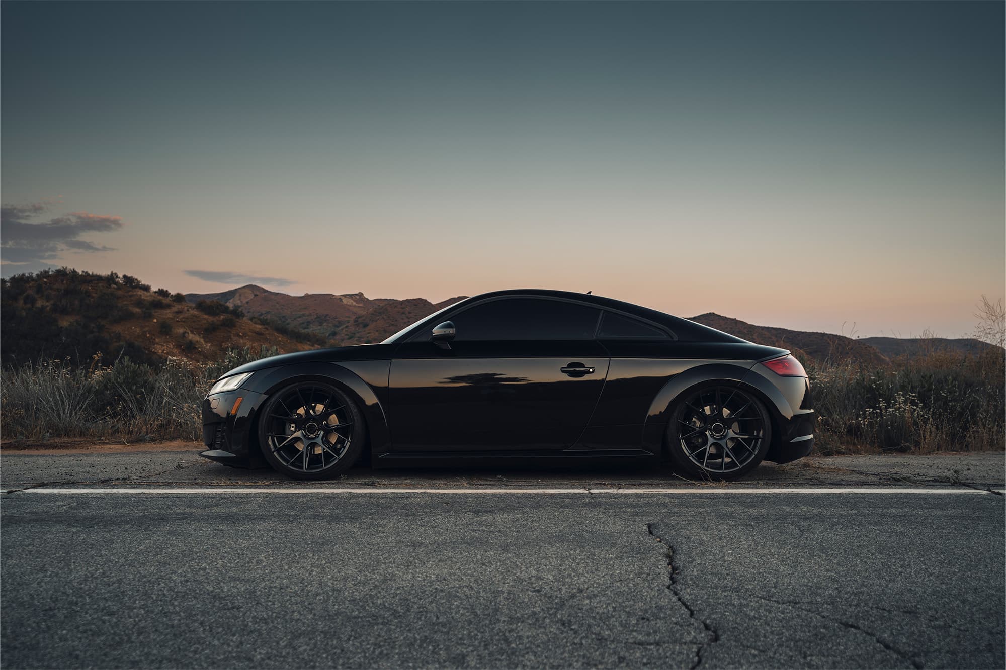 2016 Audi TT — custom build, side profile