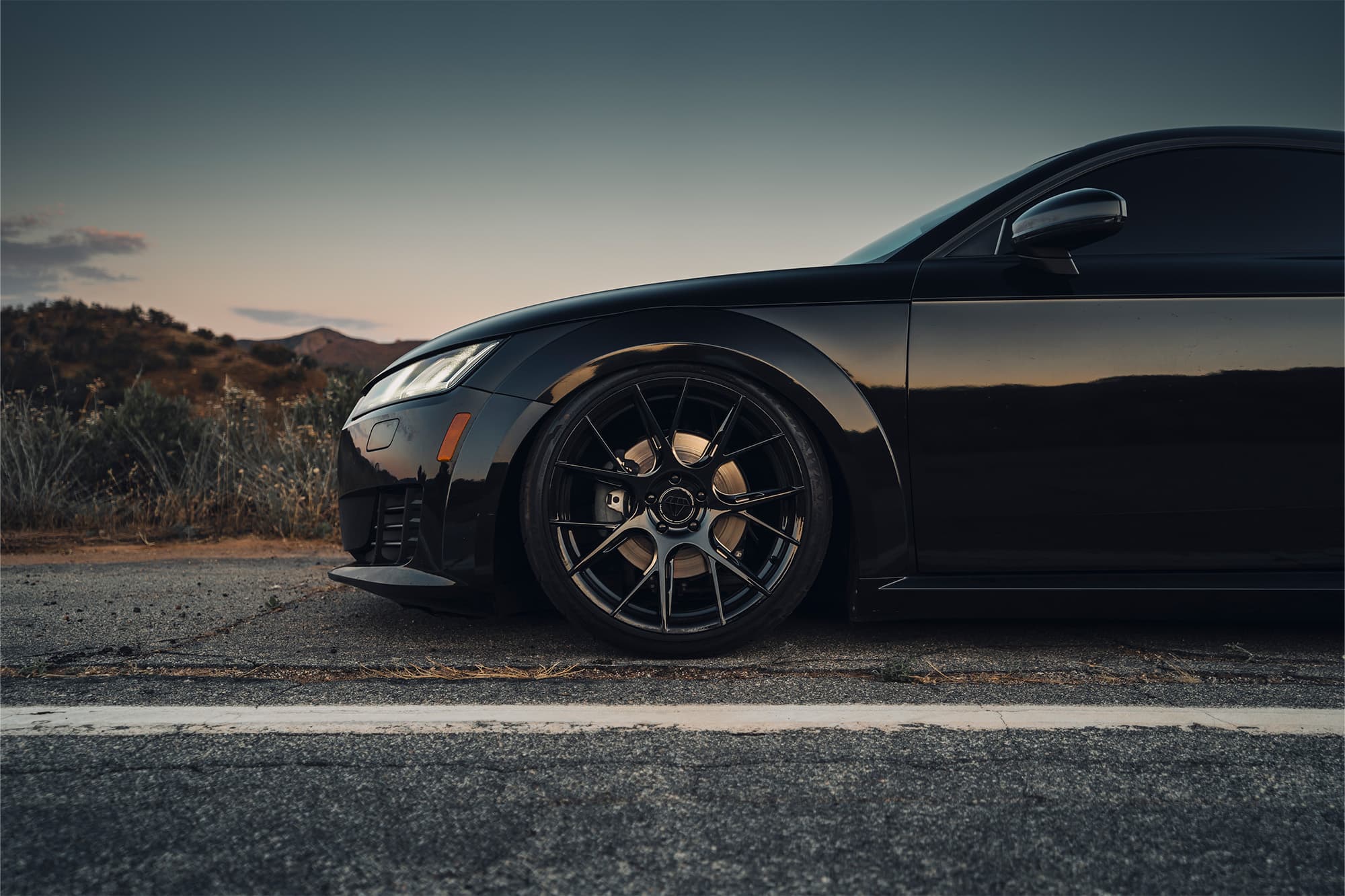 2016 Audi TT — custom build, rear view