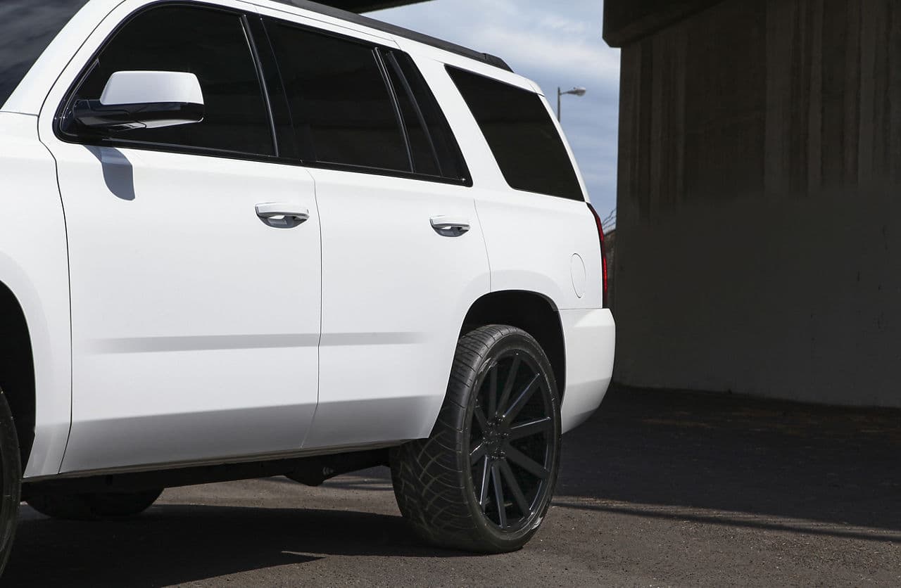 Interior of 2016 Chevrolet Tahoe with truck suv wheels