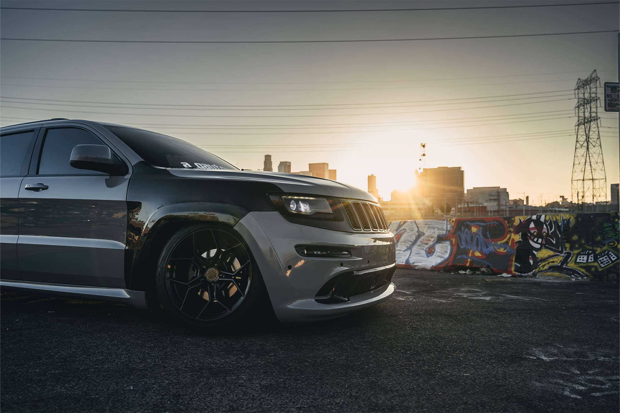 2016 Jeep Grand Cherokee SRT8 — custom build, interior