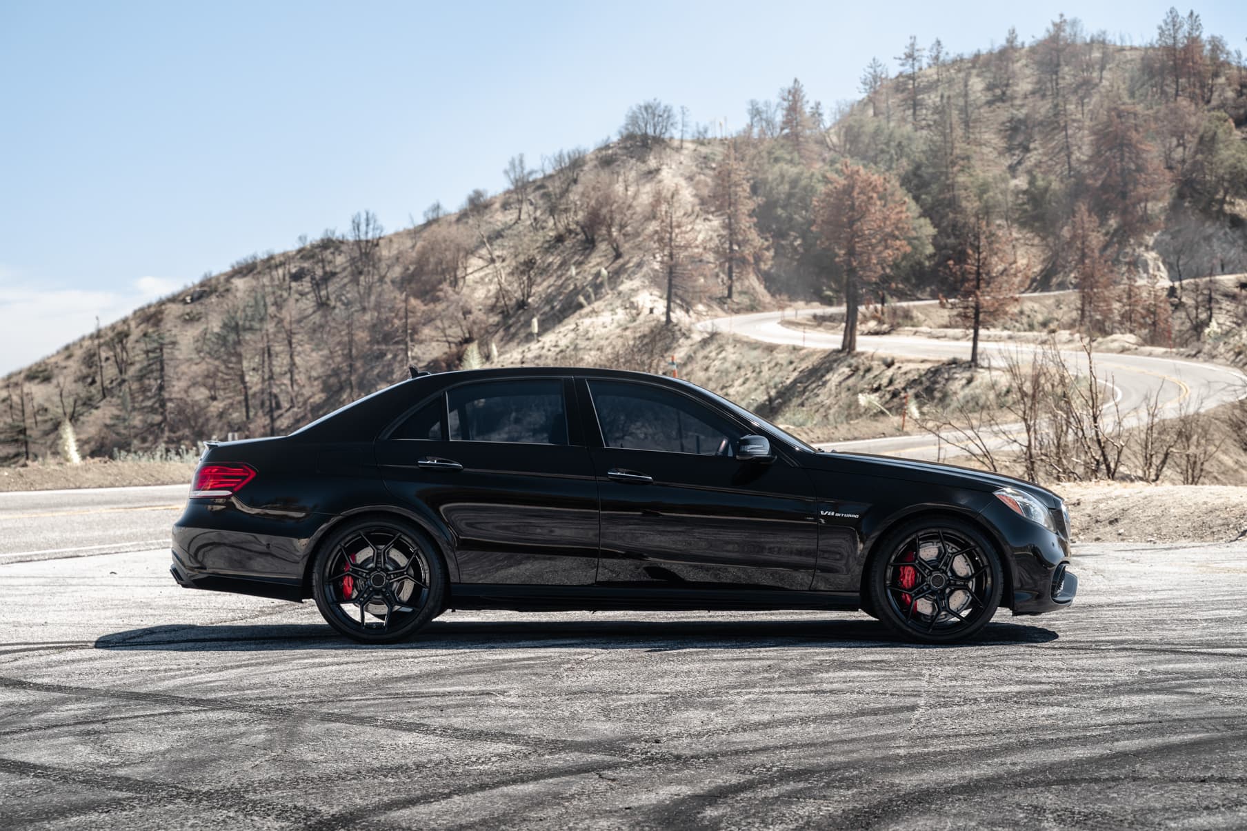 2016 Mercedes-Benz E63 S AMG — custom build, rear view