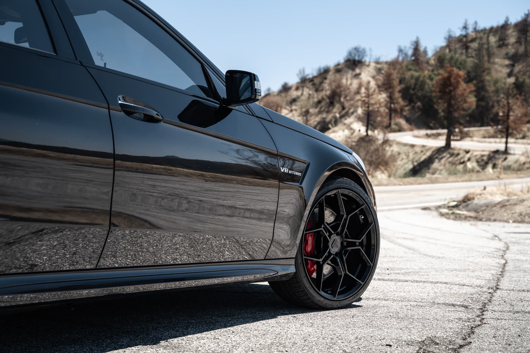 2016 Mercedes-Benz E63 S AMG — custom build, detail view
