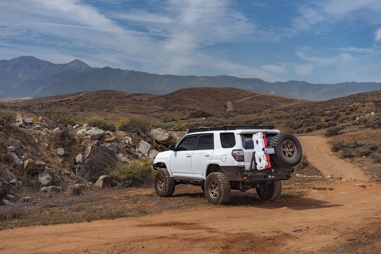 Interior of 2016 Toyota 4Runner with wheels