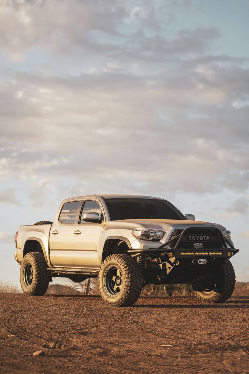 Detail view of 2016 Toyota Tacoma with wheels