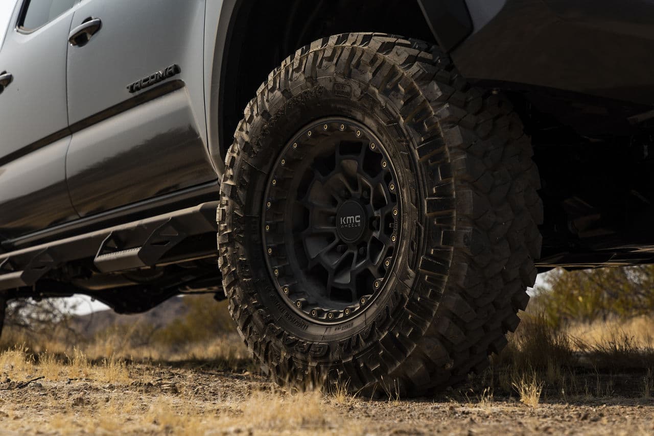 Detail view of 2016 Toyota Tacoma with wheels