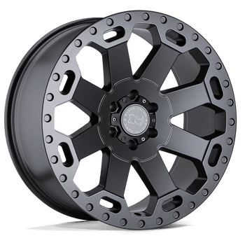 Side profile of 2017 Dodge Ram 1500 with wheels