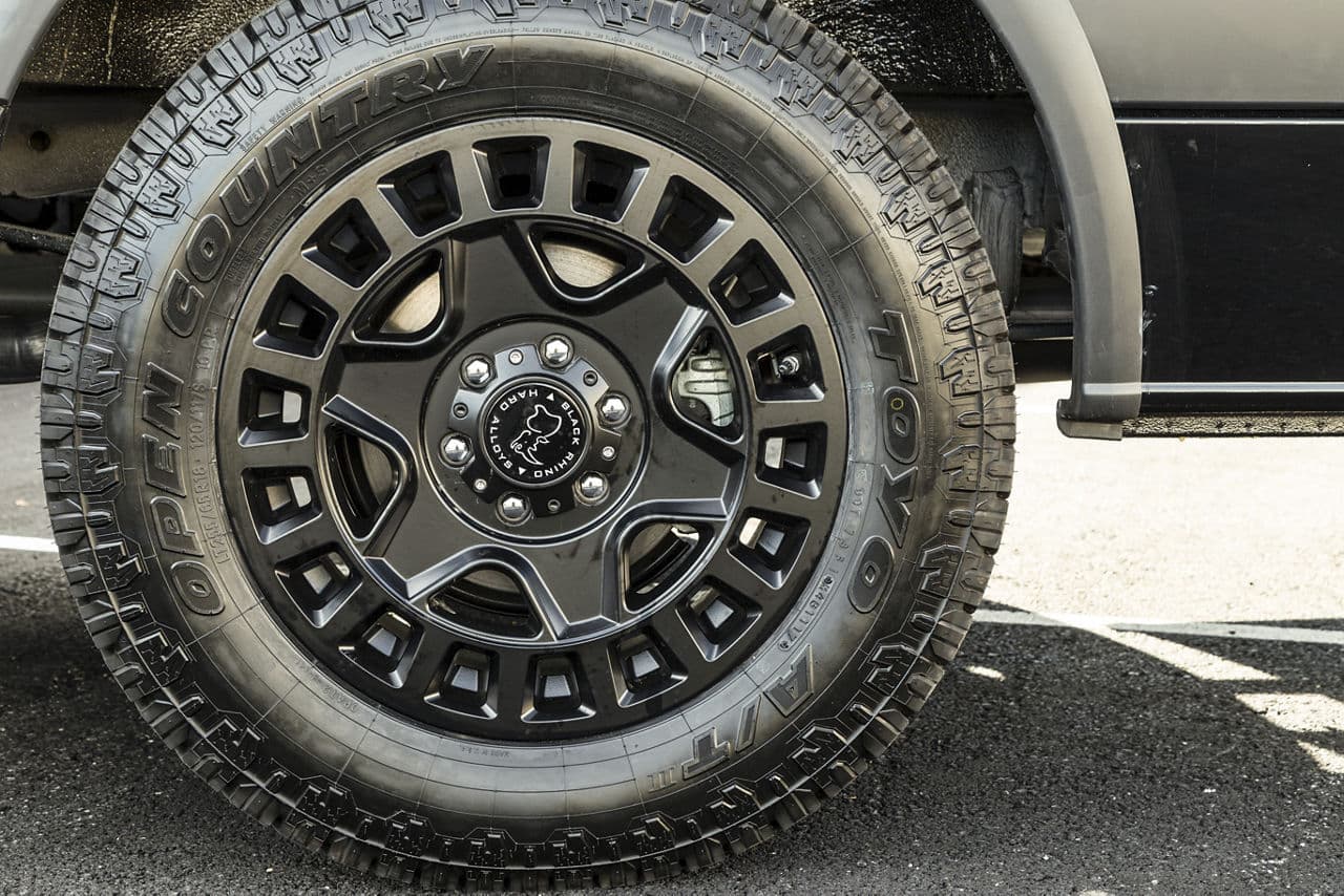 Detail view of 2017 Mercedes-Benz Sprinter with wheels