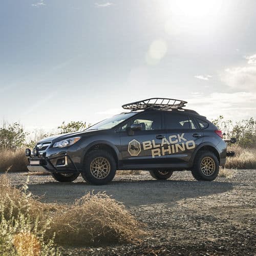 Detail view of 2017 Subaru Crosstrek with wheels
