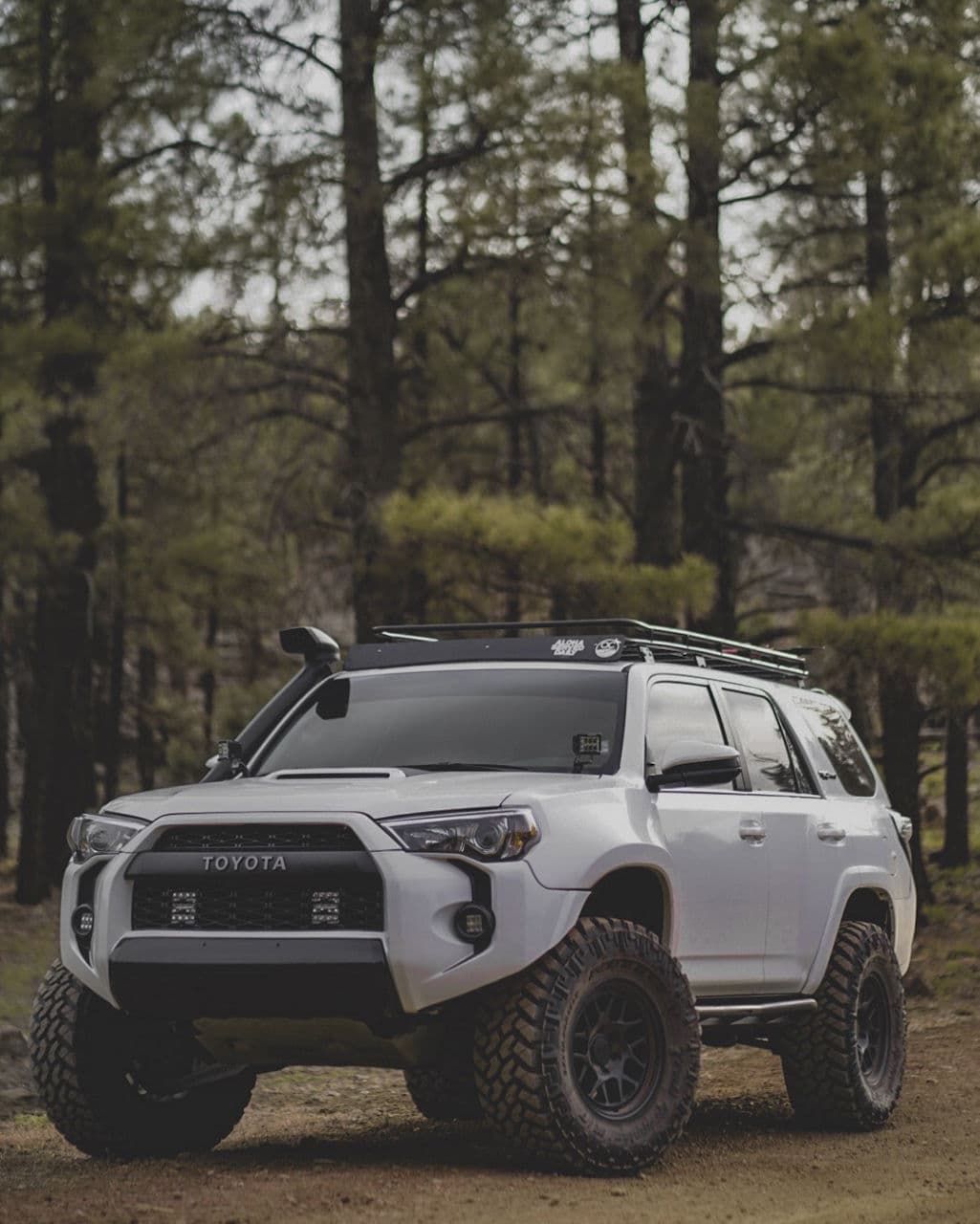Rear view of 2017 Toyota 4Runner with truck suv wheels