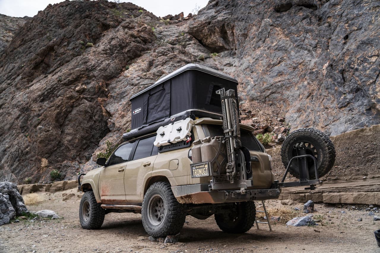 Interior of 2017 Toyota 4Runner with wheels