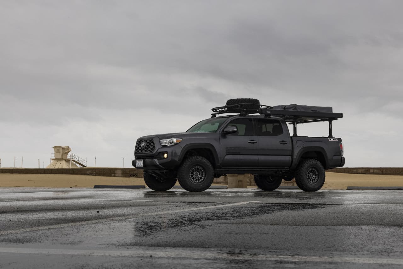 Interior of 2017 Toyota Tacoma with truck suv wheels