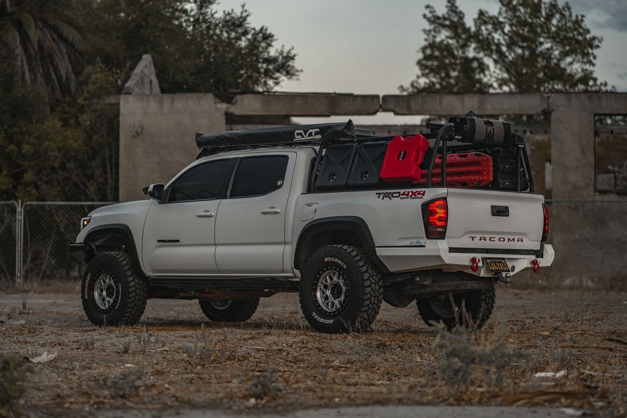 Detail view of 2017 Toyota Tacoma with wheels
