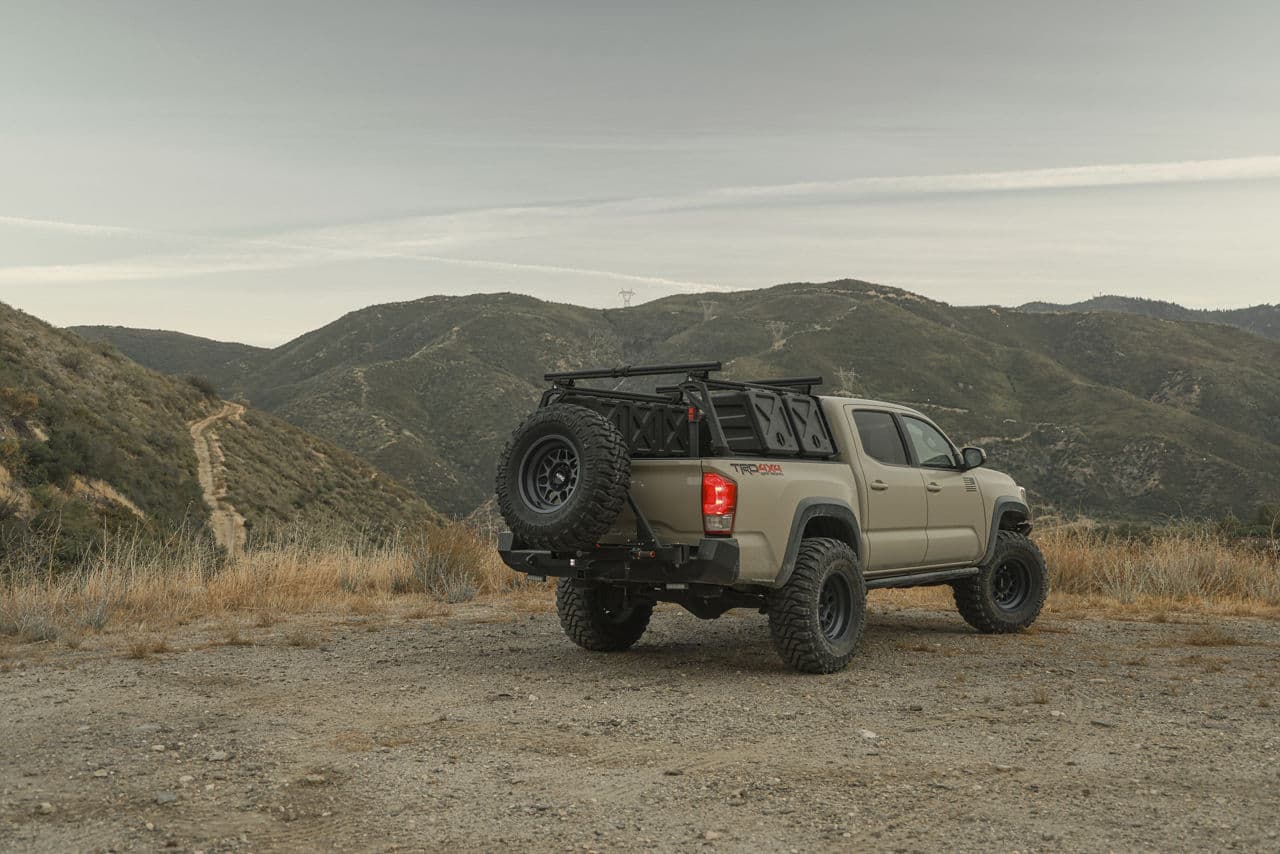 Interior of 2017 Toyota Tacoma with wheels