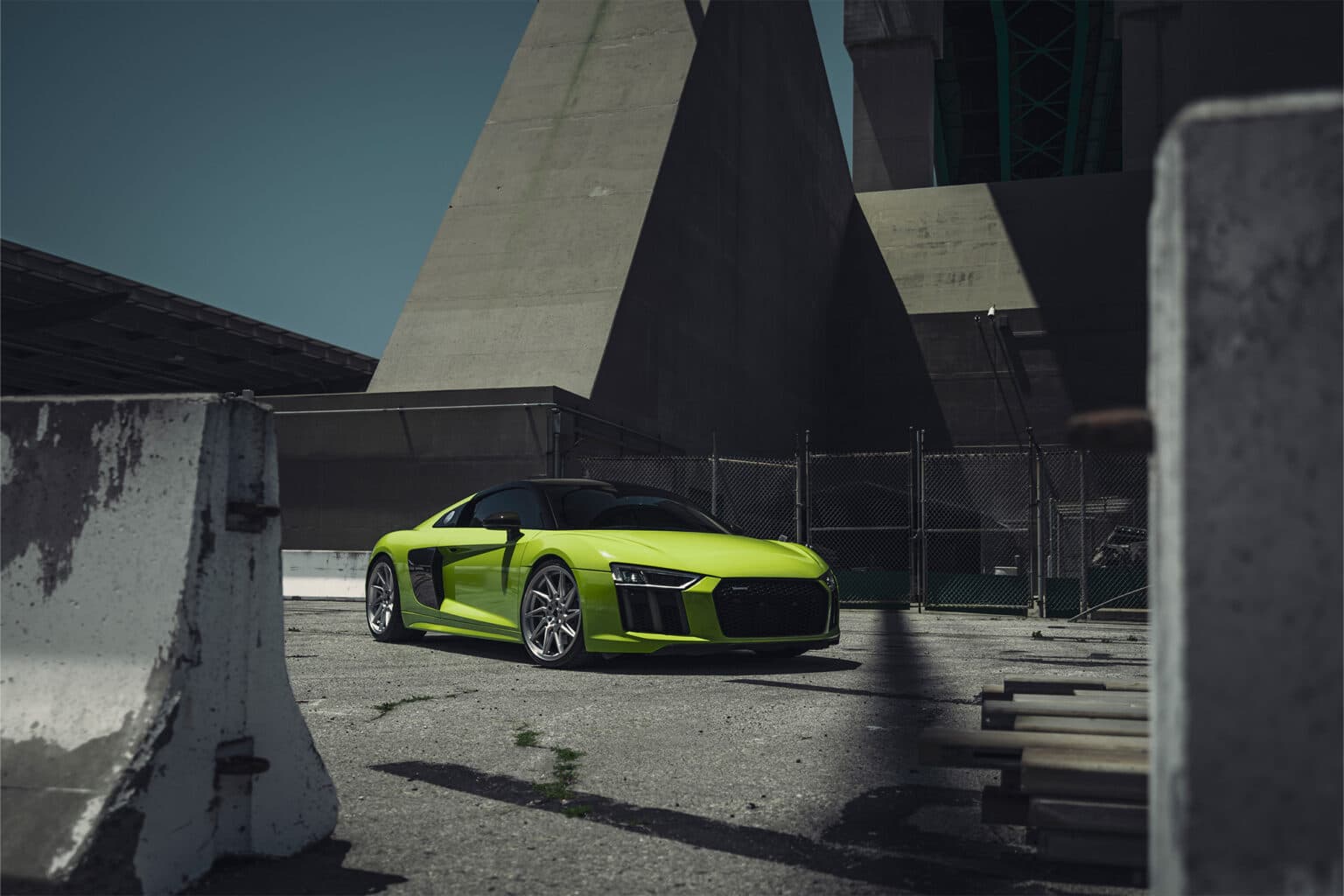 2018 Audi R8 — custom build, front view