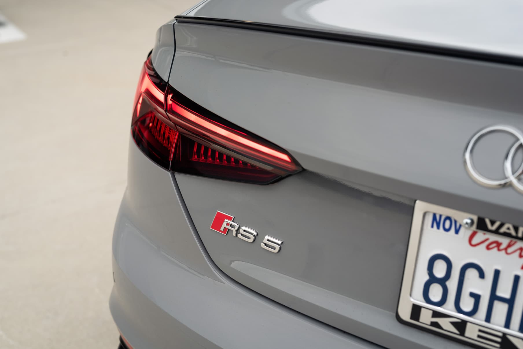 2018 Audi RS5 — wheels, side profile