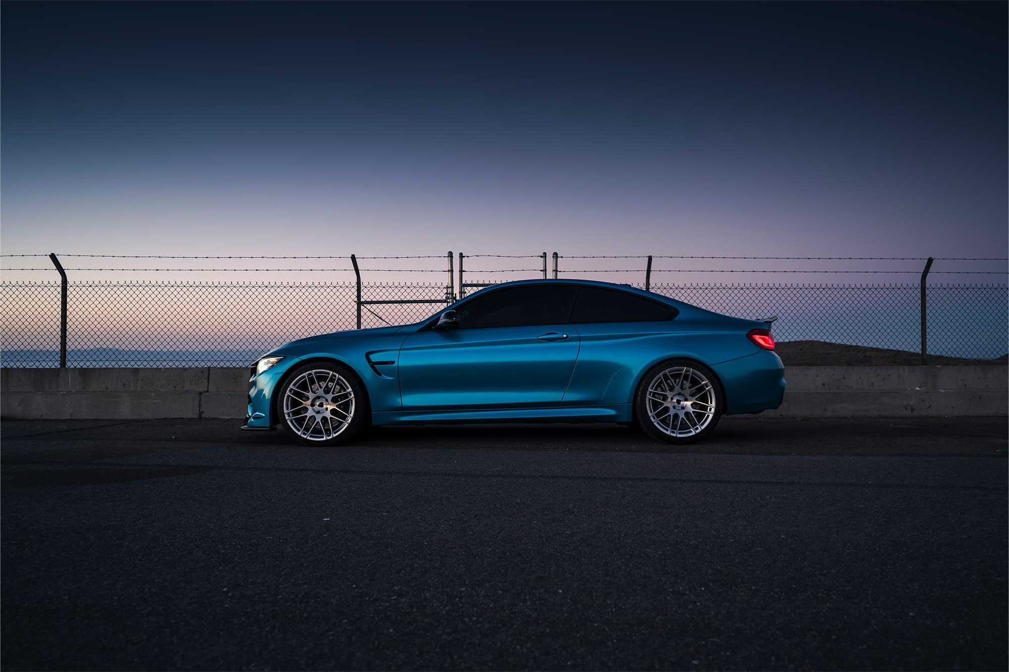 2018 BMW M4 — wheels, detail view