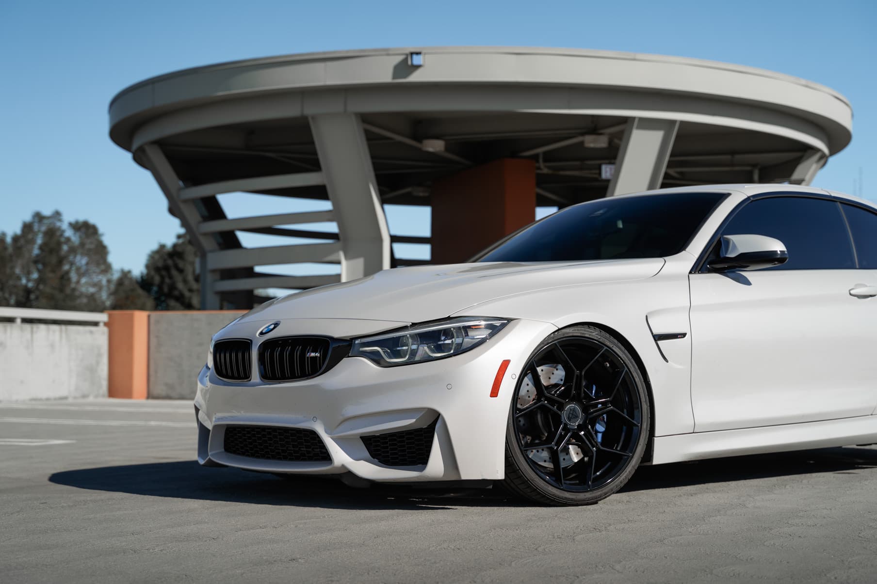 2018 BMW M4 — wheels, detail view