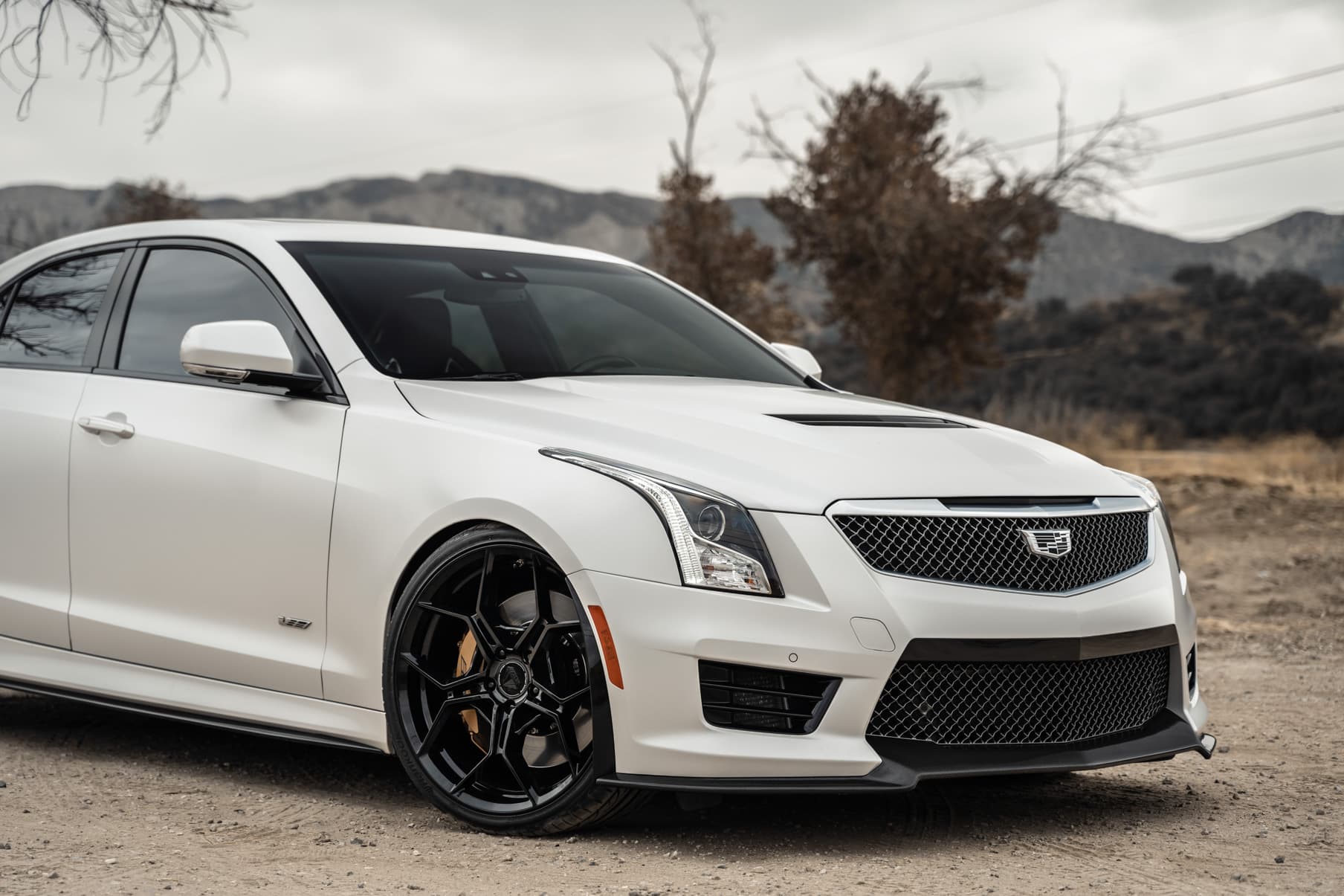 2018 Cadillac ATS V — wheels, detail view
