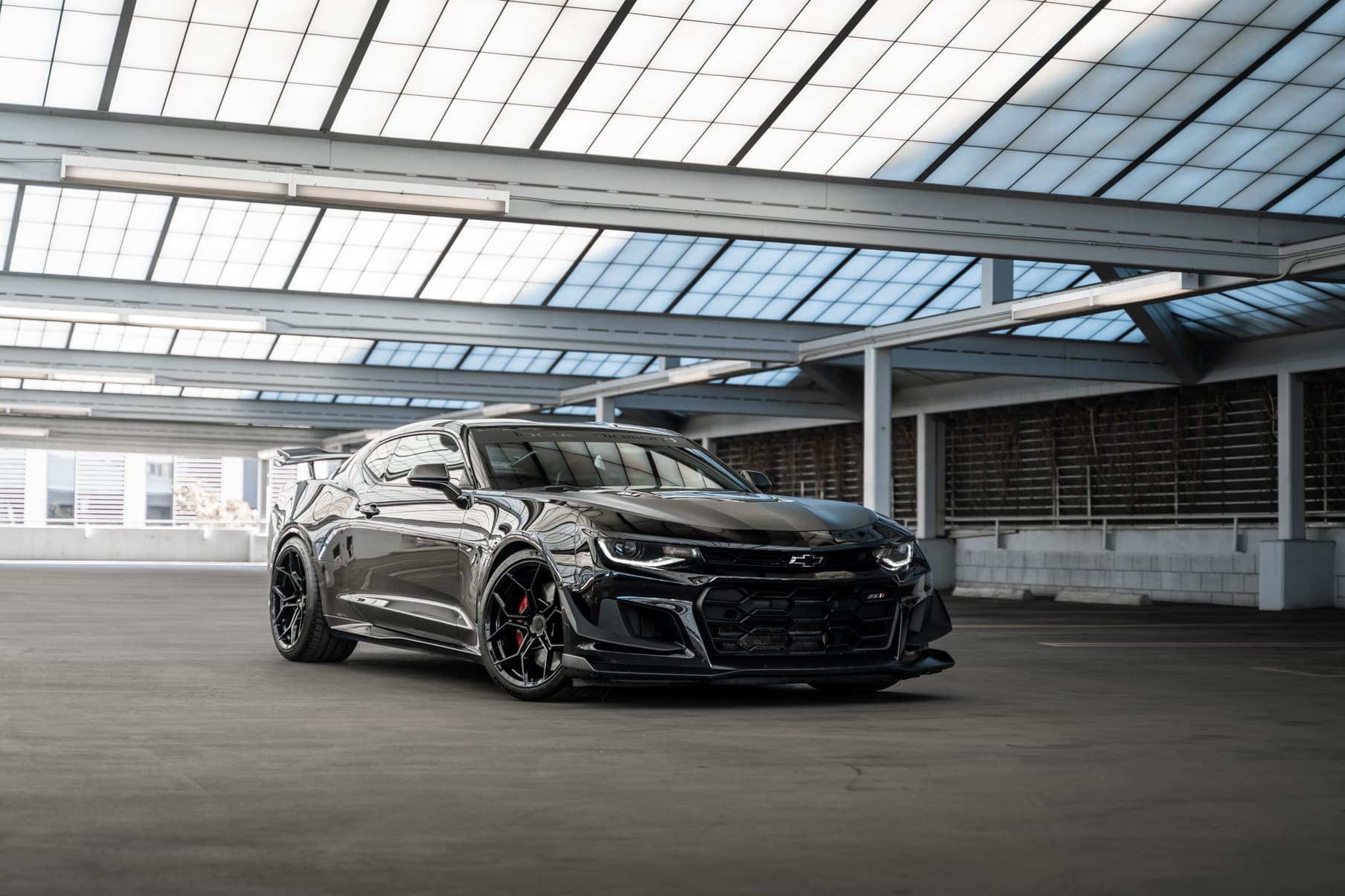 2018 Chevrolet Camaro ZL1 1LE — car suspension, side profile