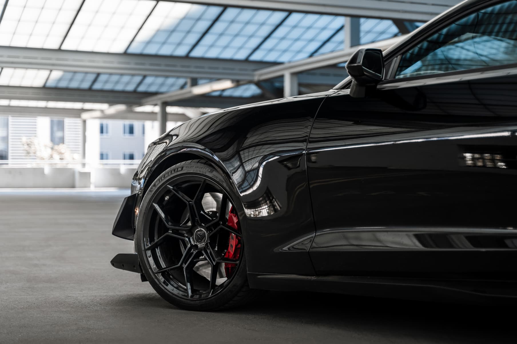 2018 Chevrolet Camaro ZL1 1LE — car suspension, interior