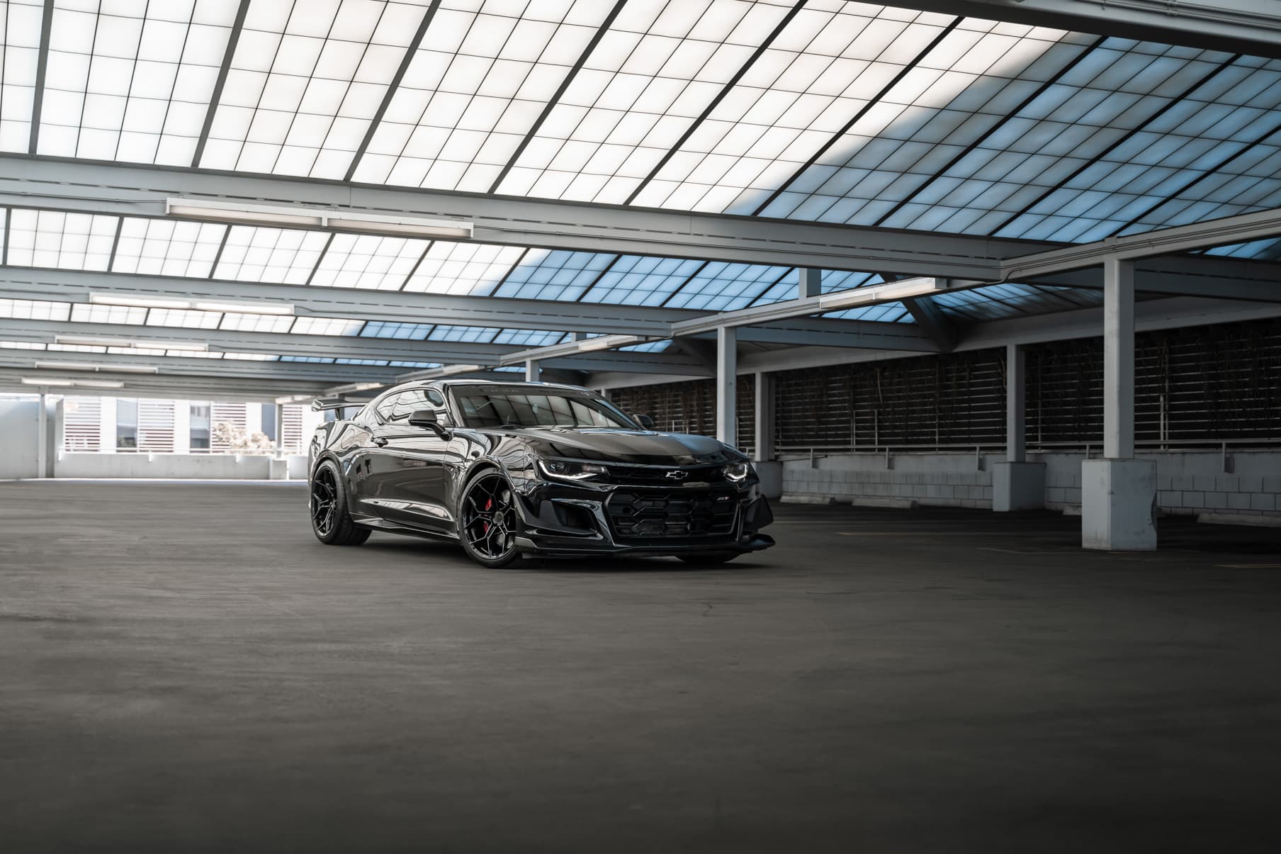 2018 Chevrolet Camaro ZL1 1LE — car suspension, detail view