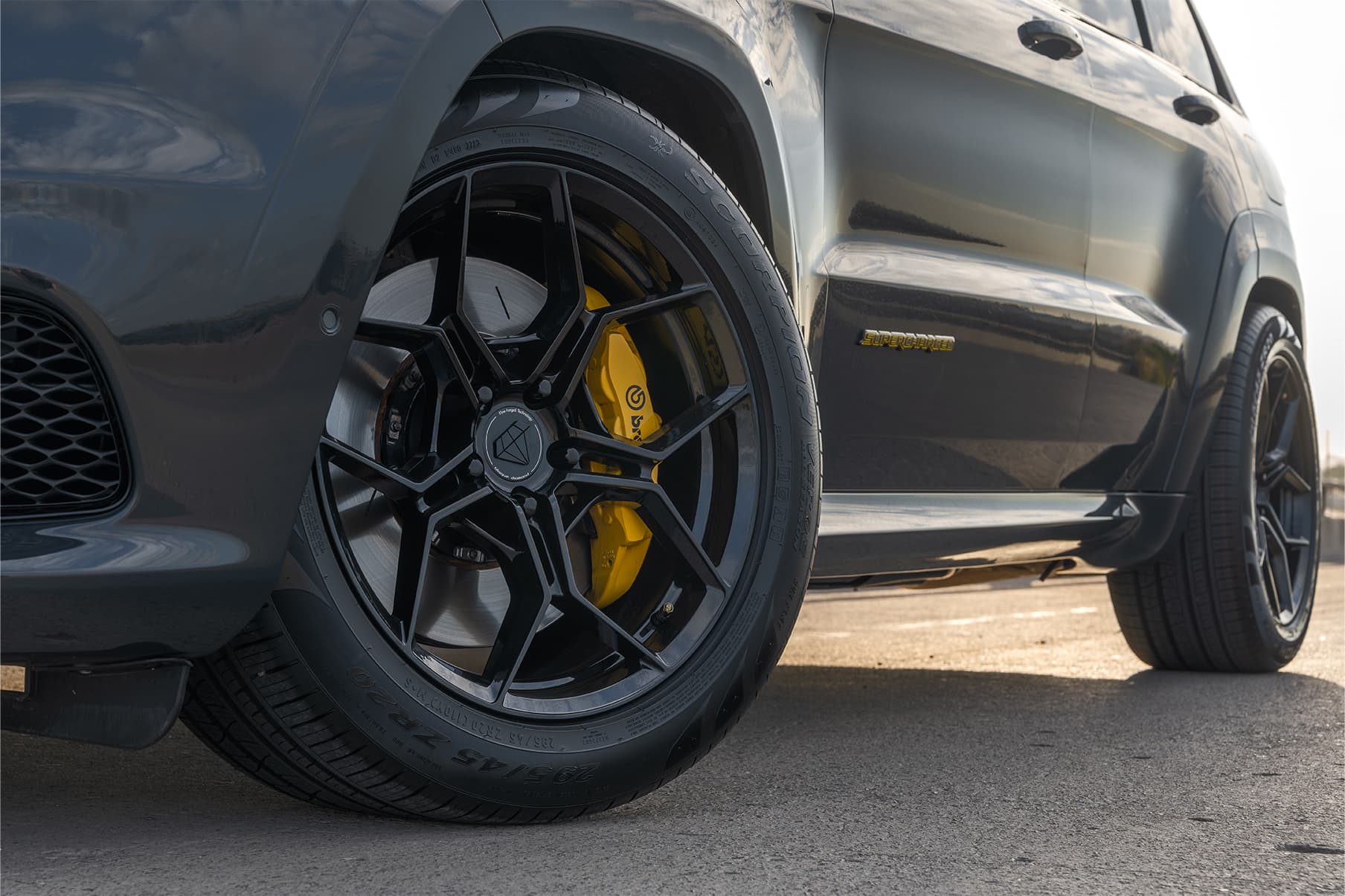 2018 Jeep Grand Cherokee Trackhawk — custom build, interior