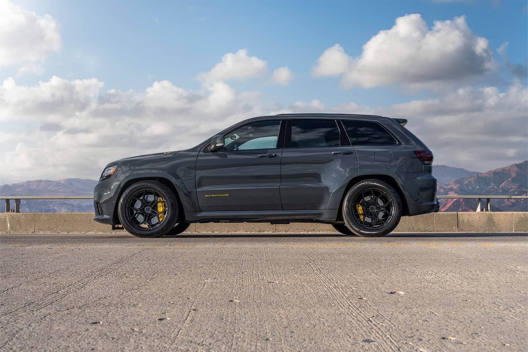2018 Jeep Grand Cherokee Trackhawk — custom build, detail view