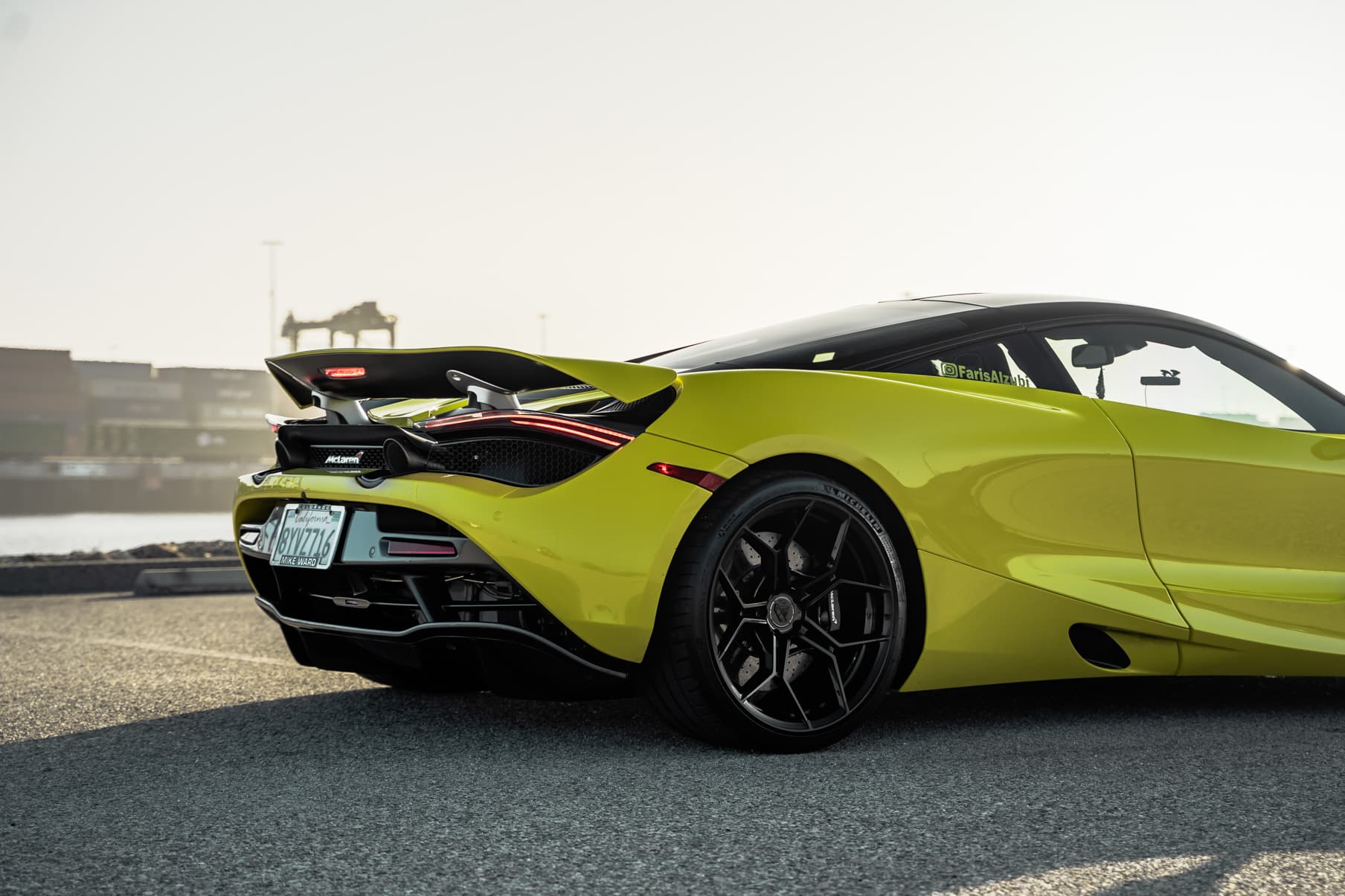2018 McLaren 720S — custom build, rear view