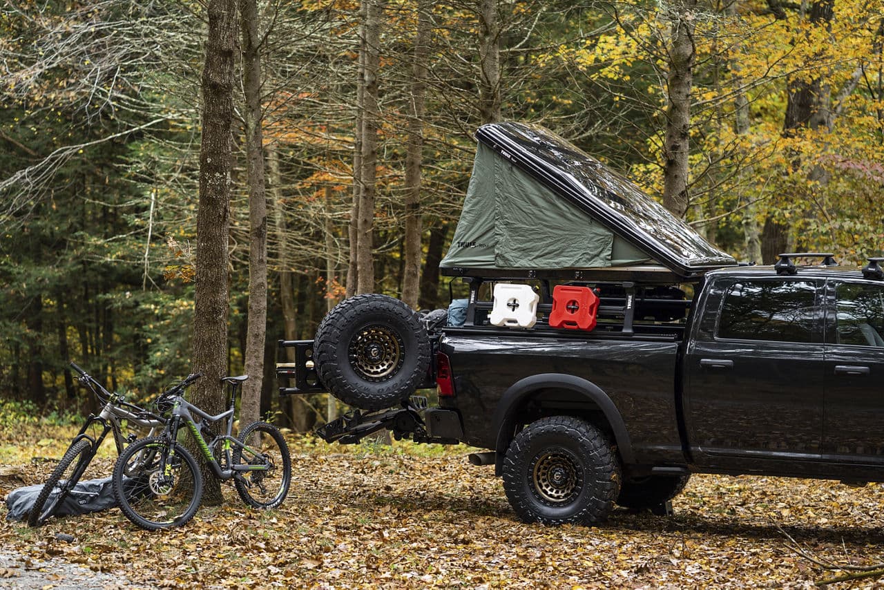 Front view of 2018 Ram 2500 with wheels