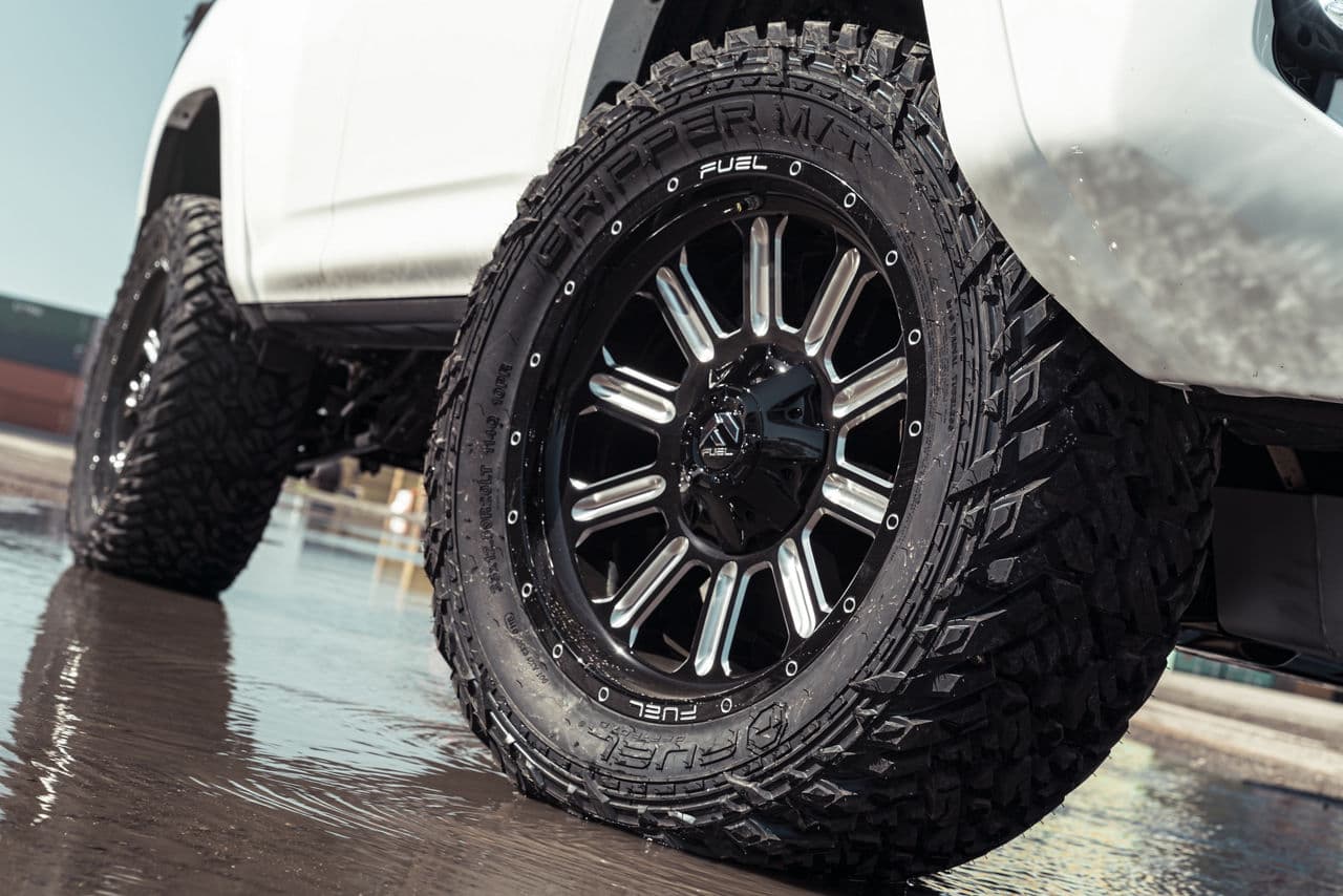 Detail view of 2018 Toyota 4Runner with wheels