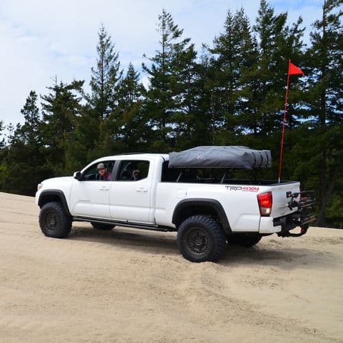 Interior of 2018 Toyota Tacoma with wheels